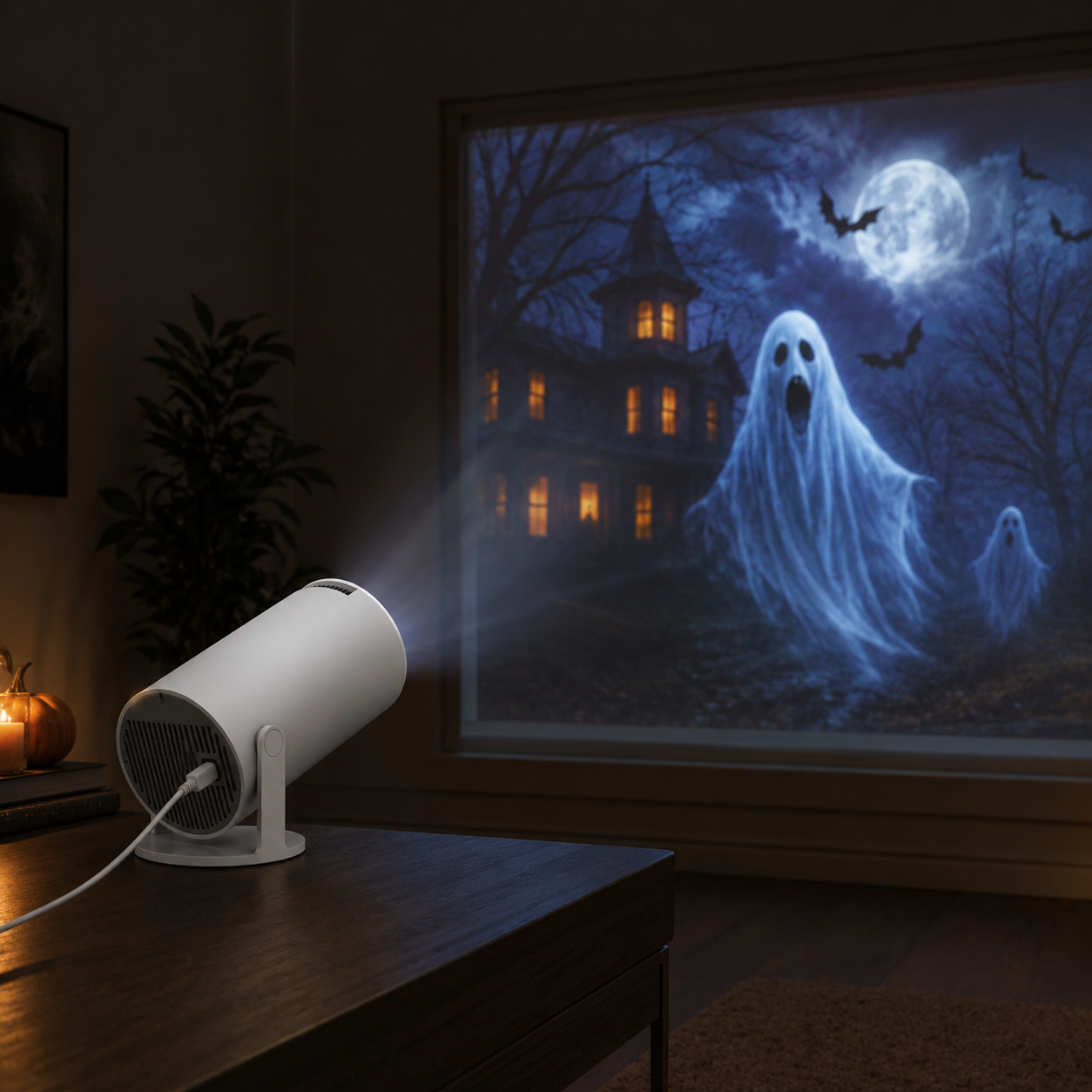 Movaira Haunted Window Projector™