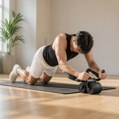 MOVAIRA Automatic Rebound Abdominal Wheel