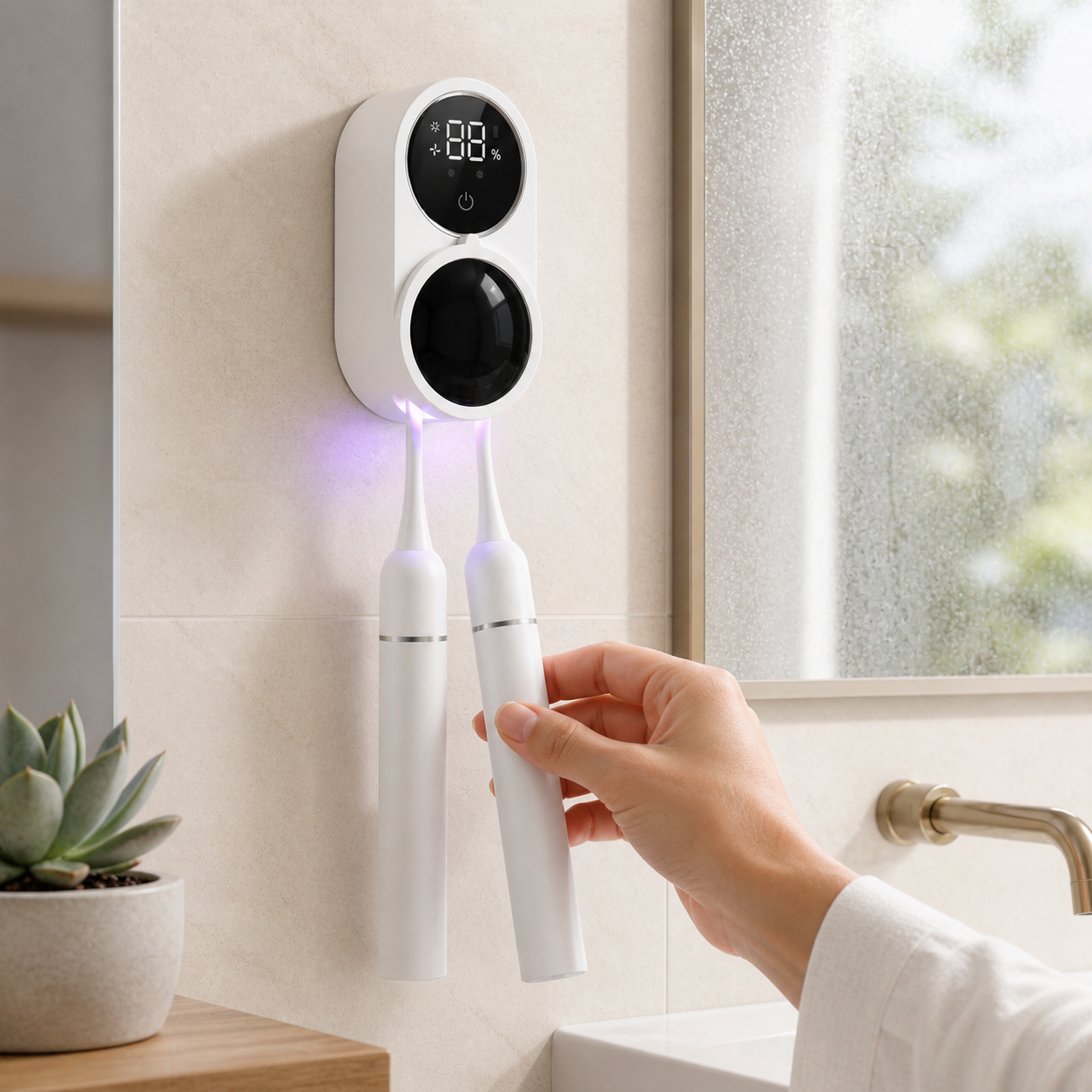 MOVAIRA UV Toothbrush Sanitizer