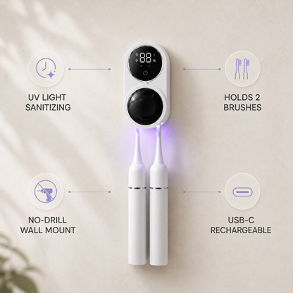 MOVAIRA UV Toothbrush Sanitizer